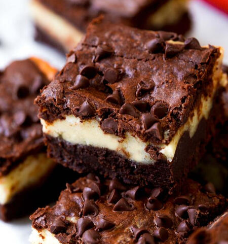 Custard Brownie